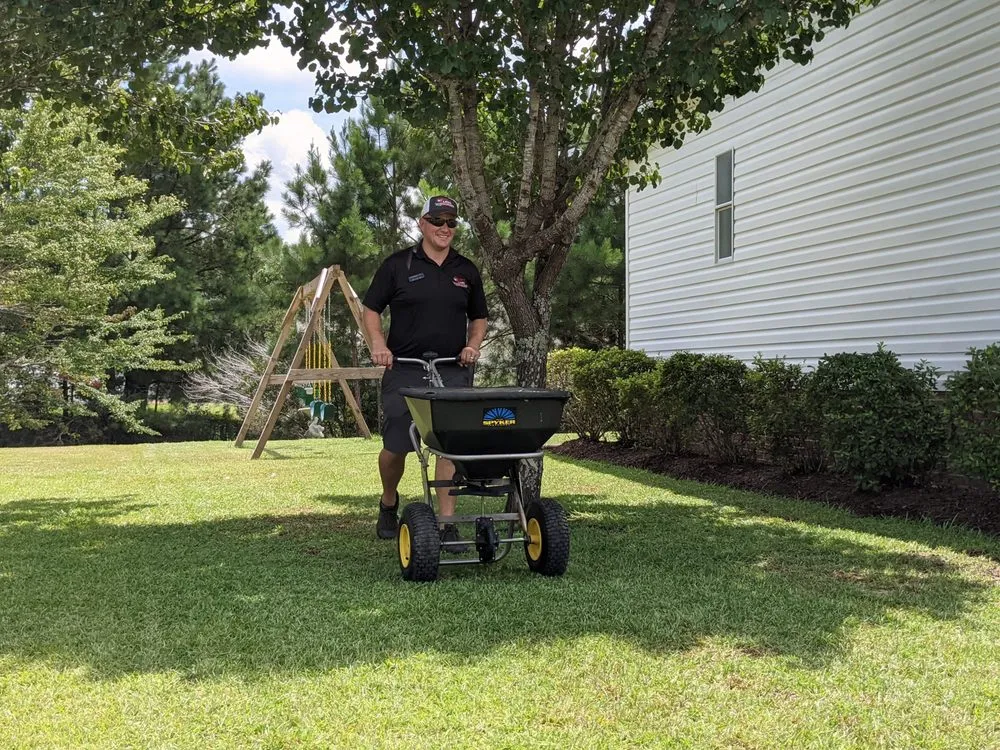 Trusted lawn mowing service in Longs, SC by Quiet Lawn