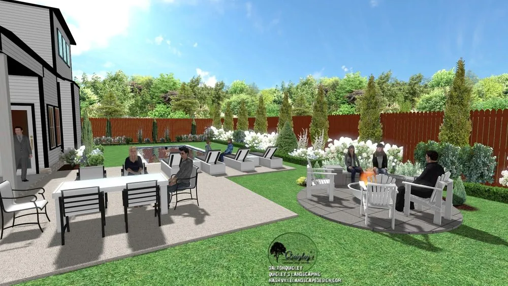 Custom outdoor landscaping for beautiful yards in Thompson Station, TN by Quigley's Landscaping