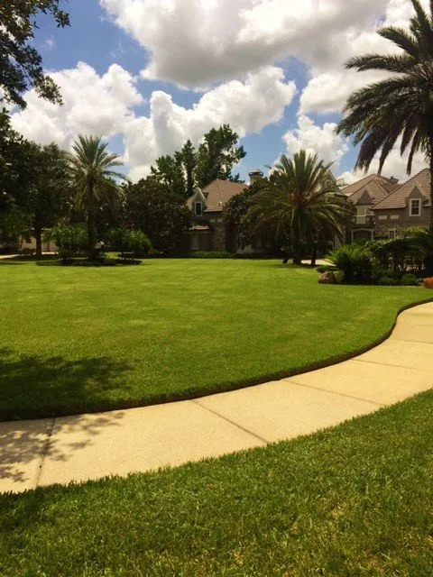 Affordable lawn care service for homes in Longwood, FL by Quik Care Services