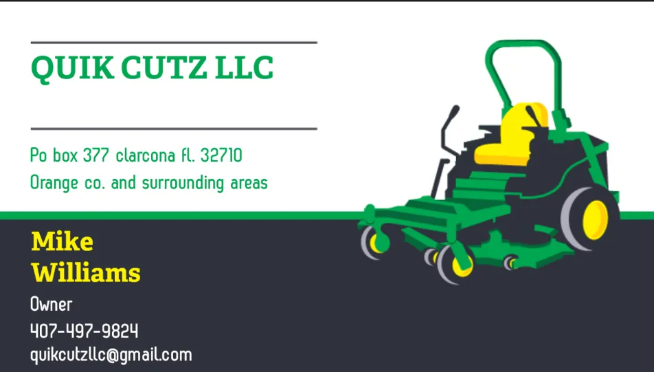 Local landscape design experts serving Clarcona, FL - Quik Cutz