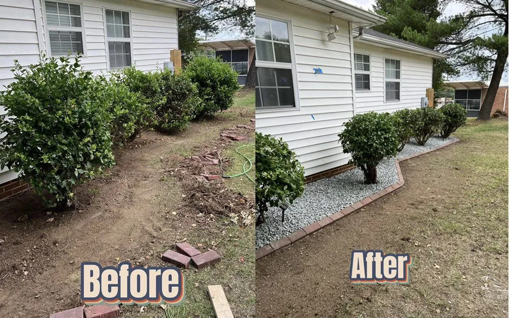Trusted lawn care service with custom design in Thomasville, NC by Quin Renovation