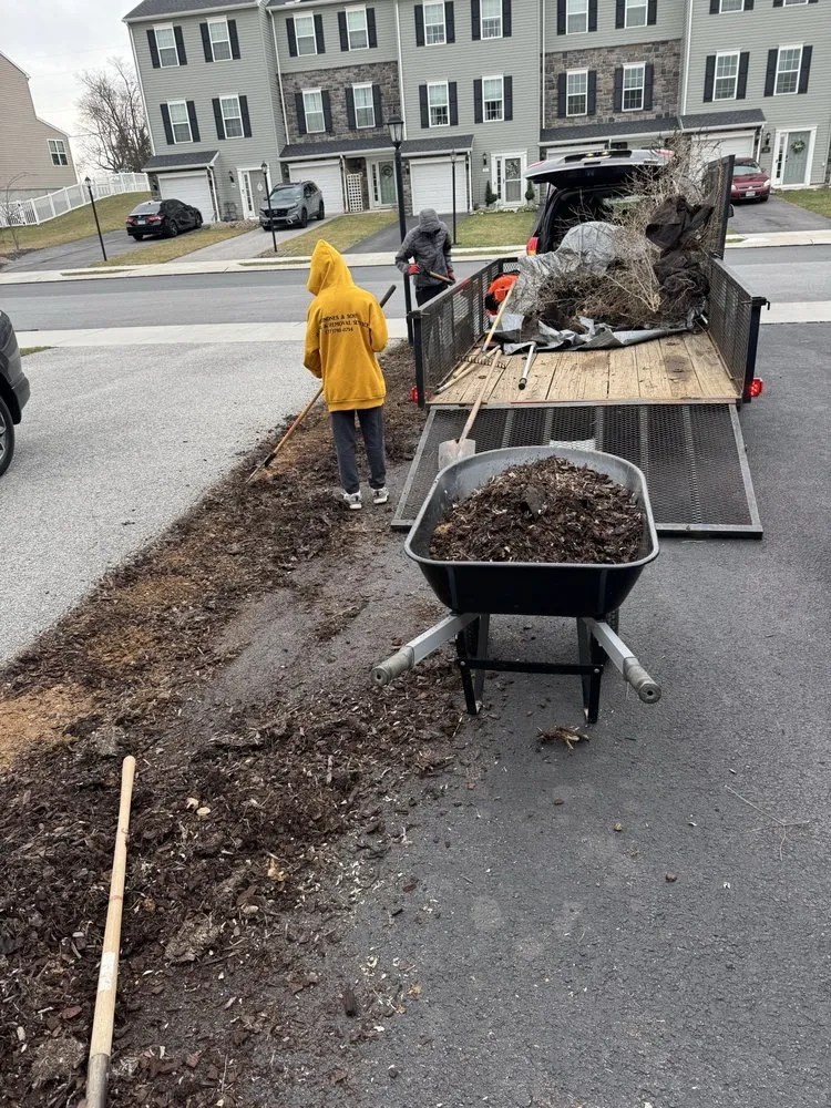 Expert lawn mowing service with custom design across Hanover, PA - Quinones & Sons