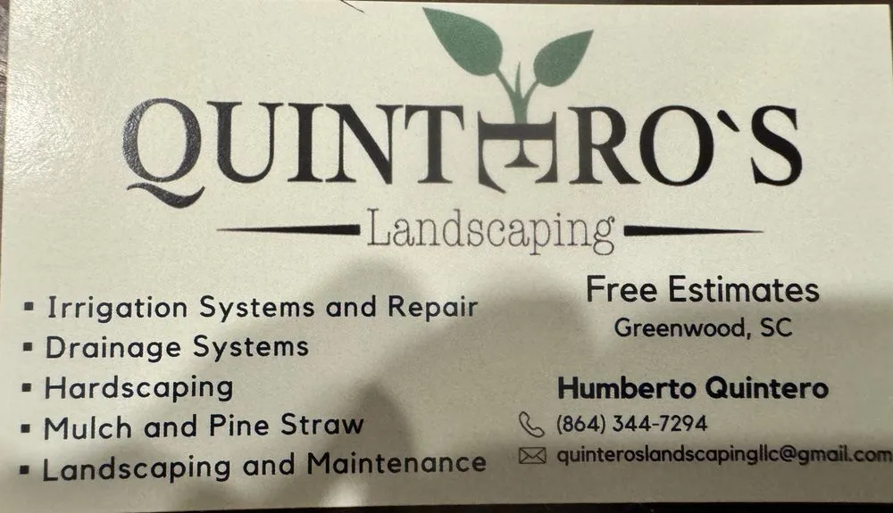 Expert landscape design experts serving Greenwood, SC - Quintero’s Landscaping