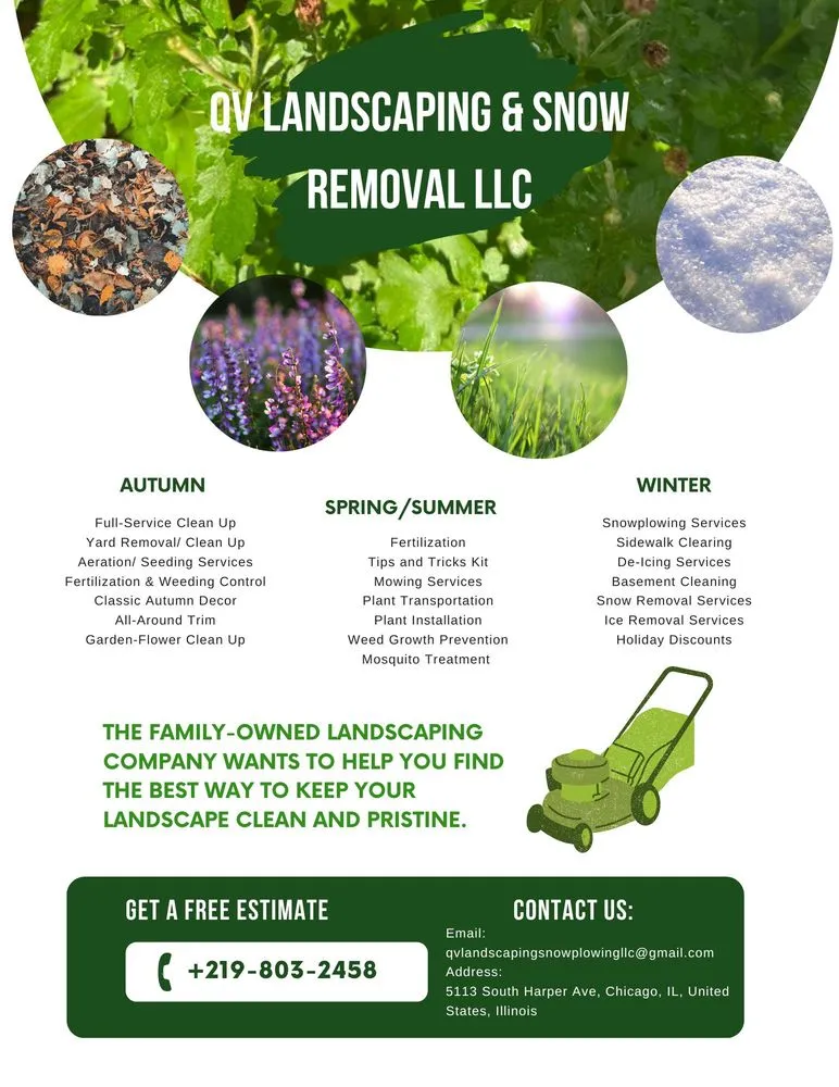 Custom outdoor landscaping in Chicago, IL by QV Landscaping & Snow Removal