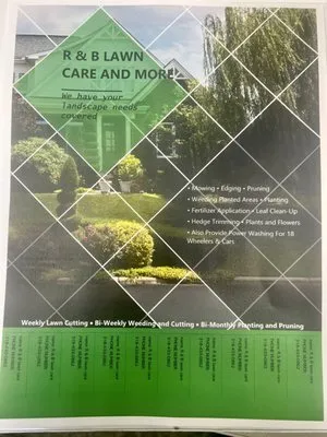 R & B Lawn Care And More