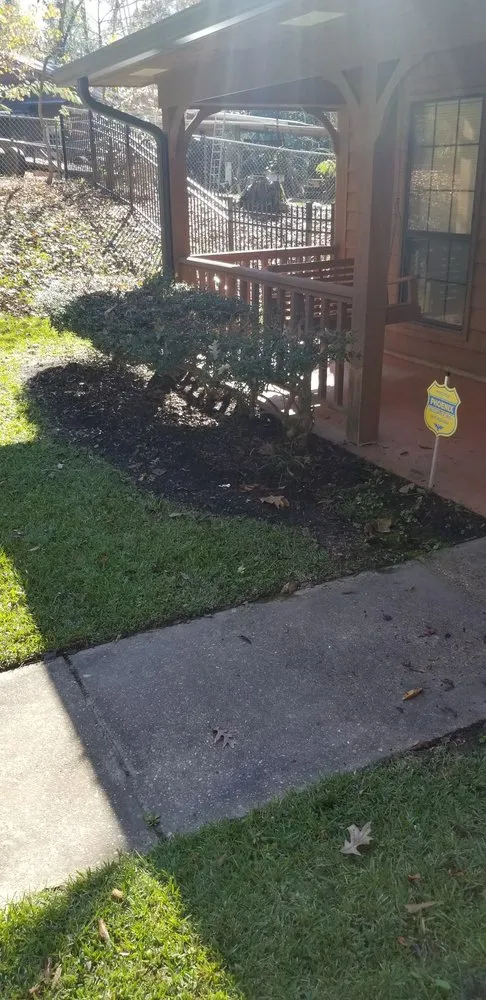 Custom landscape installation for residential properties in Meridian, MS by R & C Landscape & Lawn Service