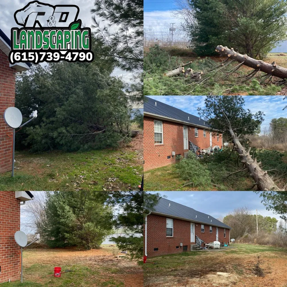 Custom landscape design in Springfield, TN by R & D Landscaping