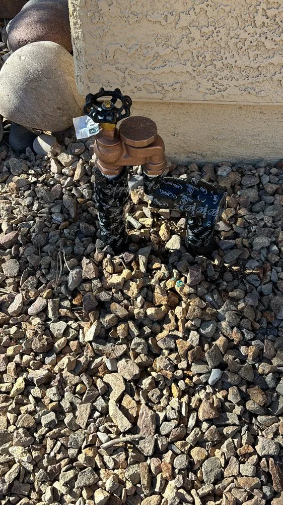 Professional lawn mowing service for outdoor upgrades in Las Vegas, NV by R & H Landscaping