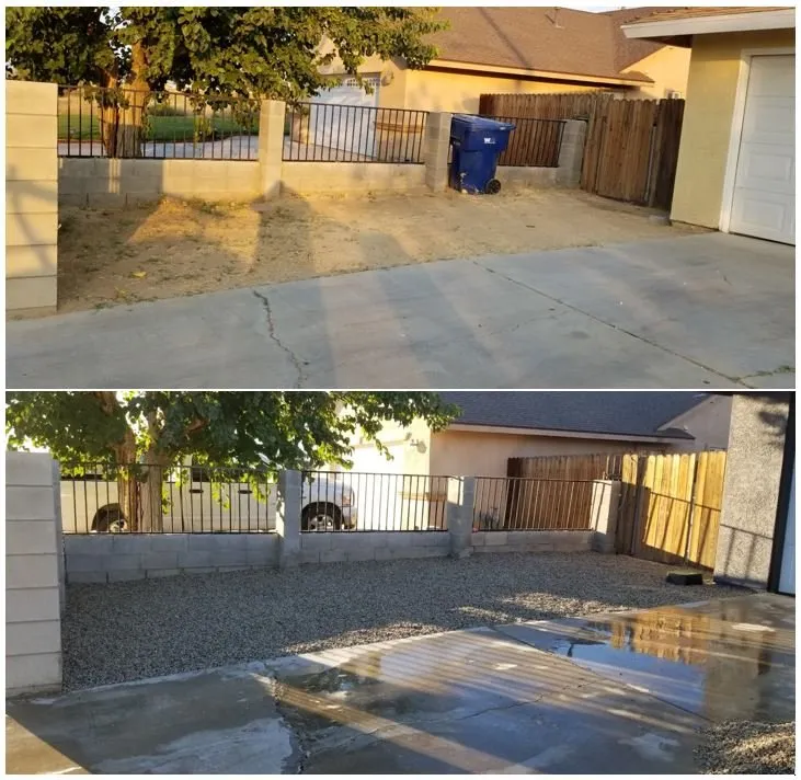 Custom outdoor landscaping in Mojave, CA - R & J Sanchez Landscaping