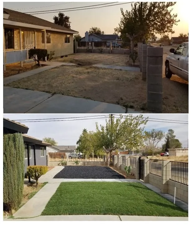 Top-rated outdoor landscaping for outdoor upgrades in Mojave, CA by R & J Sanchez Landscaping