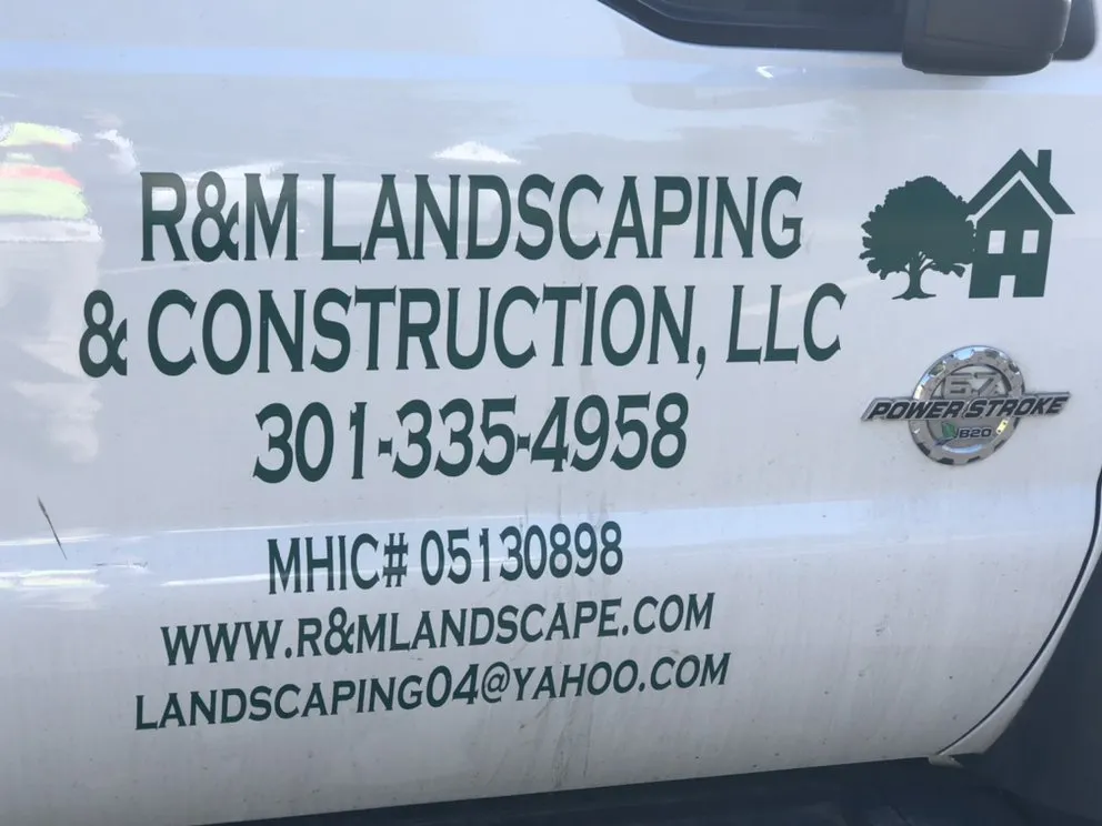Expert landscape design in Lanham, MD by R & M Landscaping & Construction