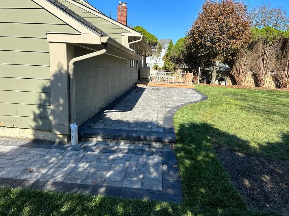 Custom garden landscaping for year-round maintenance in Lindenwold, NJ by R & M Landscaping and Patios