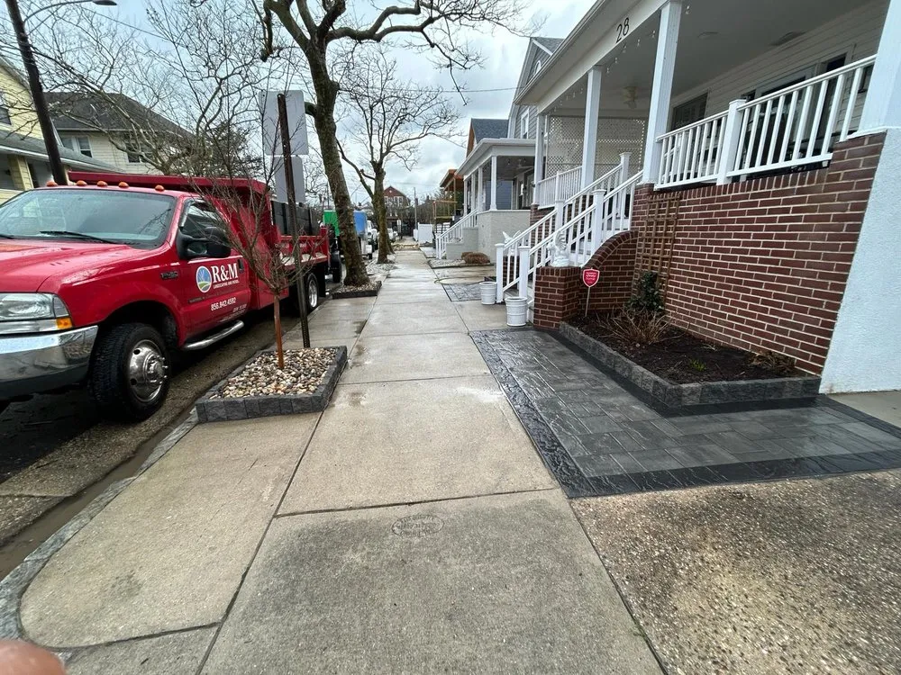 Expert yard maintenance for residential properties in Lindenwold, NJ by R & M Landscaping and Patios