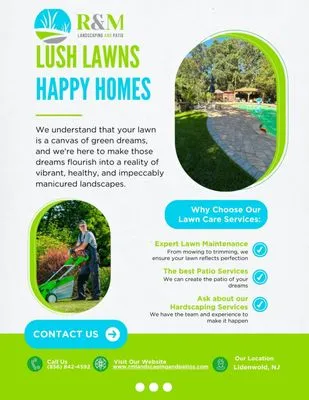 R & M Landscaping and Patios