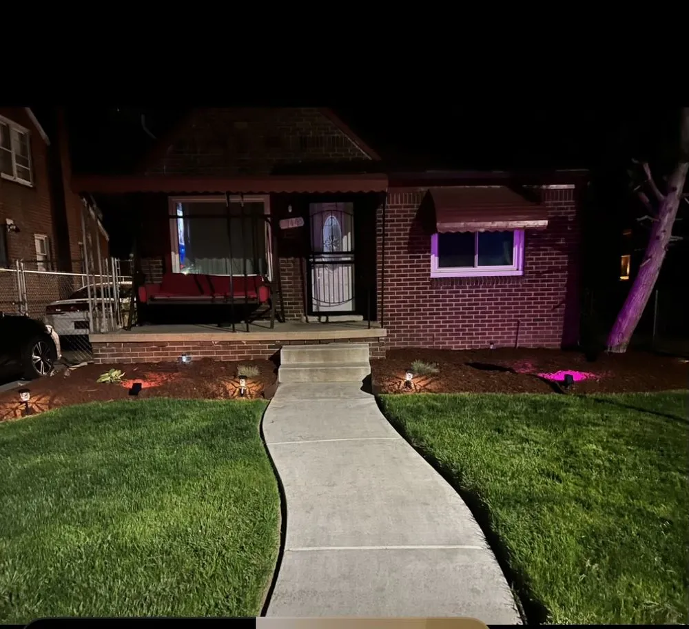 Custom residential landscaping for year-round maintenance across Warren, MI - R & M Landscaping