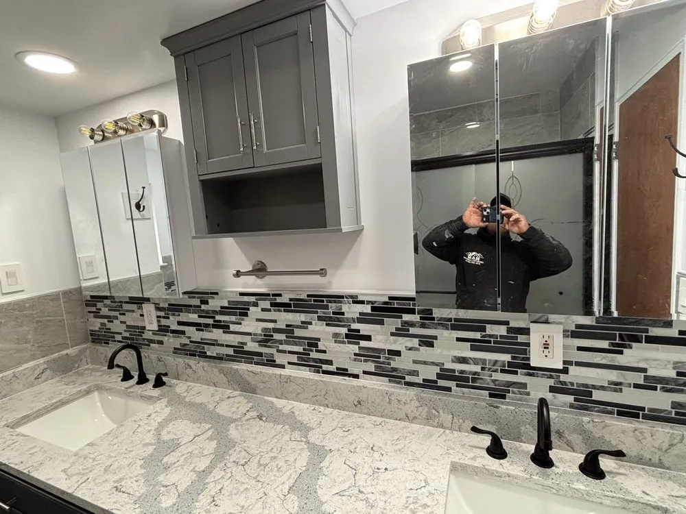 Expert outdoor landscaping for year-round maintenance in Elmont, NY by R & R Construction & More