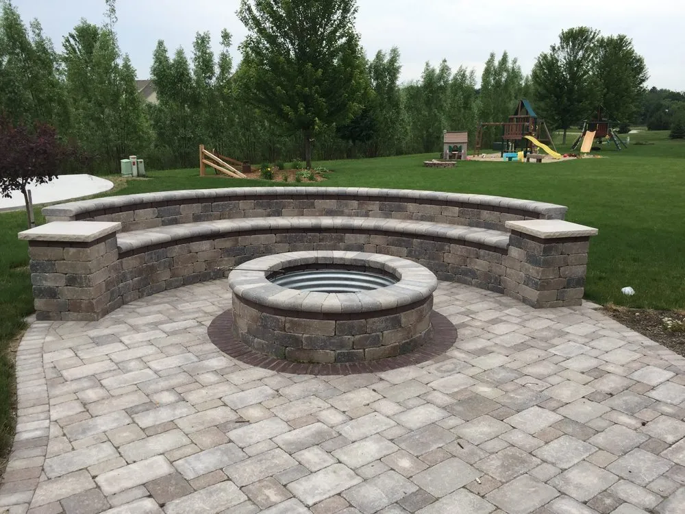 Expert landscape design for homes in Franksville, WI by R & R Enterprises