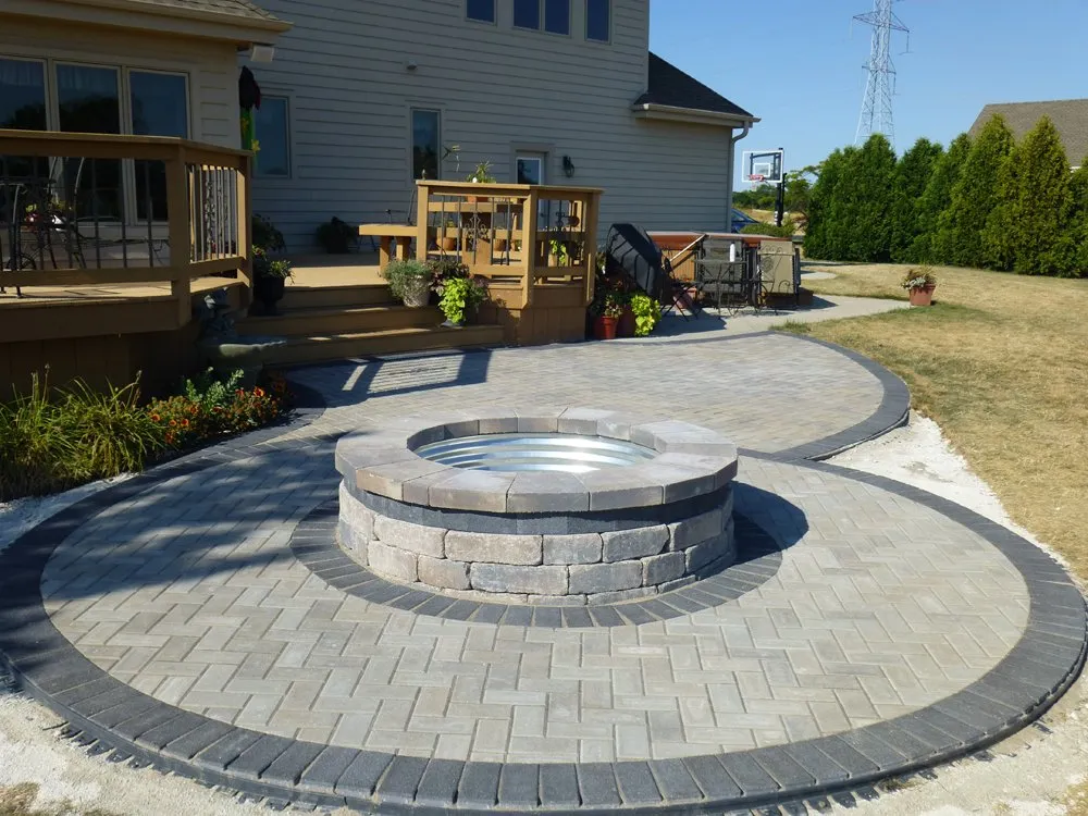 Professional landscaping services for outdoor upgrades in Franksville, WI by R & R Enterprises