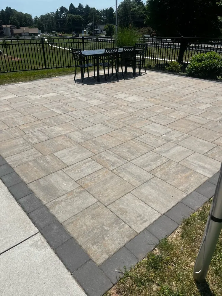 Custom residential landscaping in Schwenksville, PA by R & R Landscaping