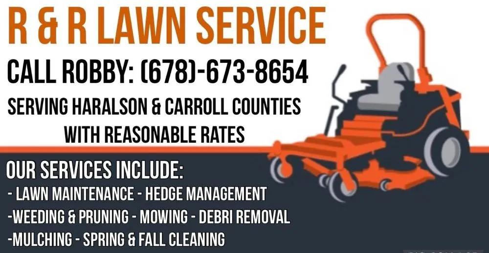 Custom garden landscaping in Temple, GA by R & R Lawn Care