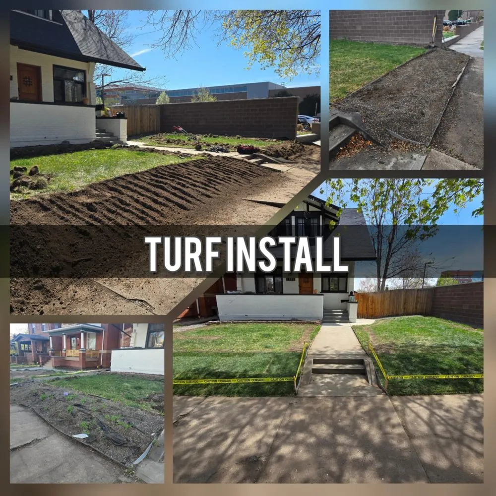 Custom garden landscaping in Denver, CO by R & R Outdoor Services