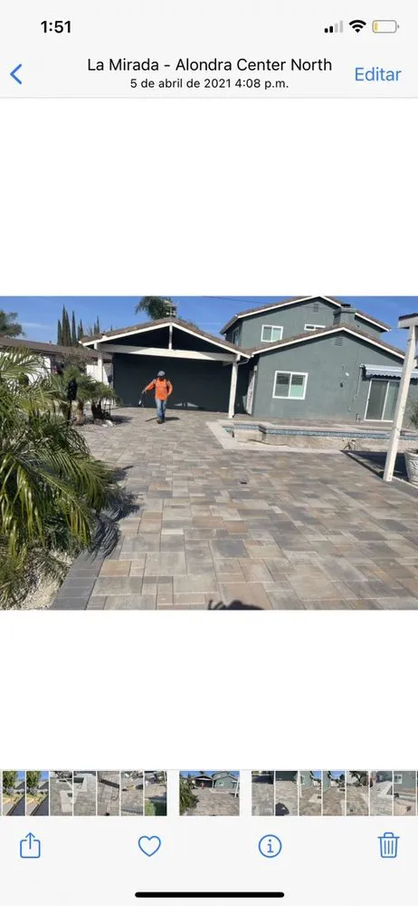Expert outdoor landscaping experts serving Santa Fe Springs, CA - R & R Pavers