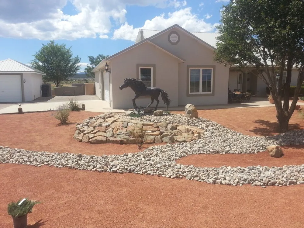 Professional lawn mowing service for homes in Albuquerque, NM by R & S Landscaping