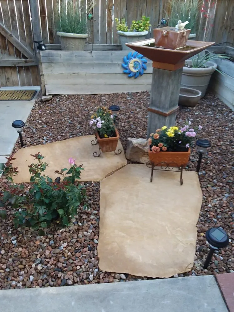 Trusted landscape installation with custom design in Albuquerque, NM by R & S Landscaping