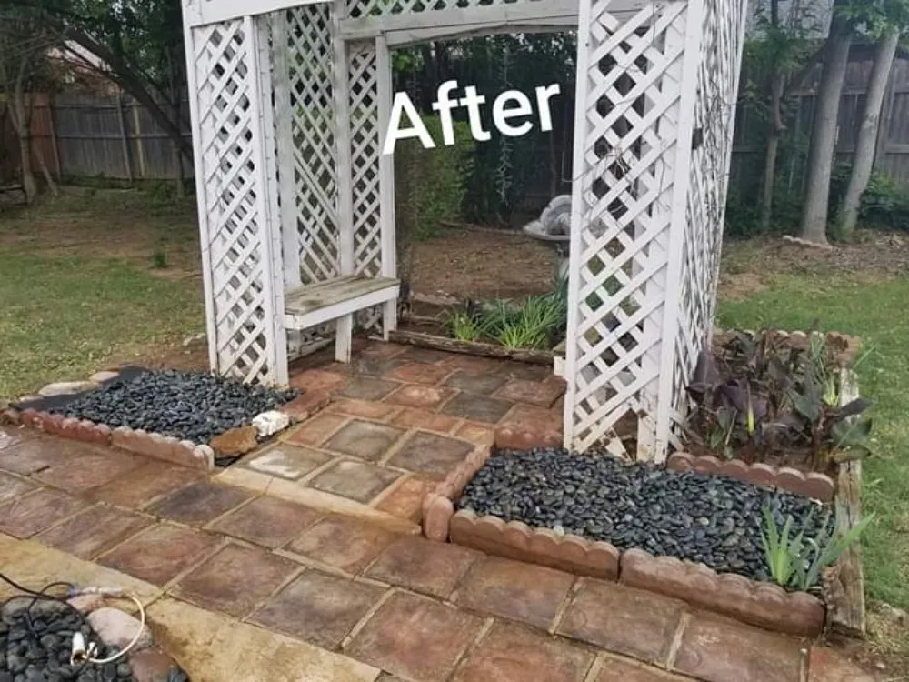 Expert outdoor landscaping in Shawnee, OK by R & S Landscaping and Construction