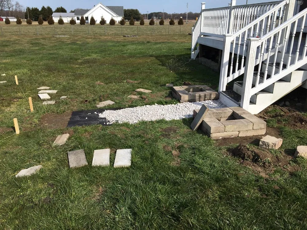 Expert lawn care service with custom design across Harrington, DE - R & T Home Renovation