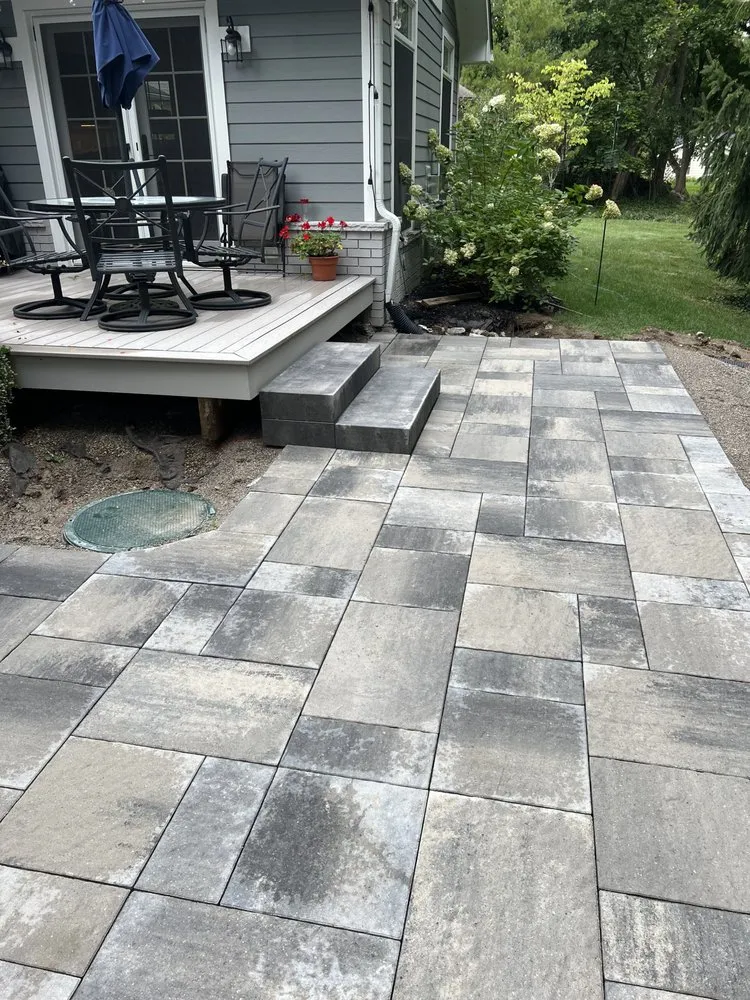 Professional outdoor landscaping for residential properties across Flint, MI - R A Hardscape