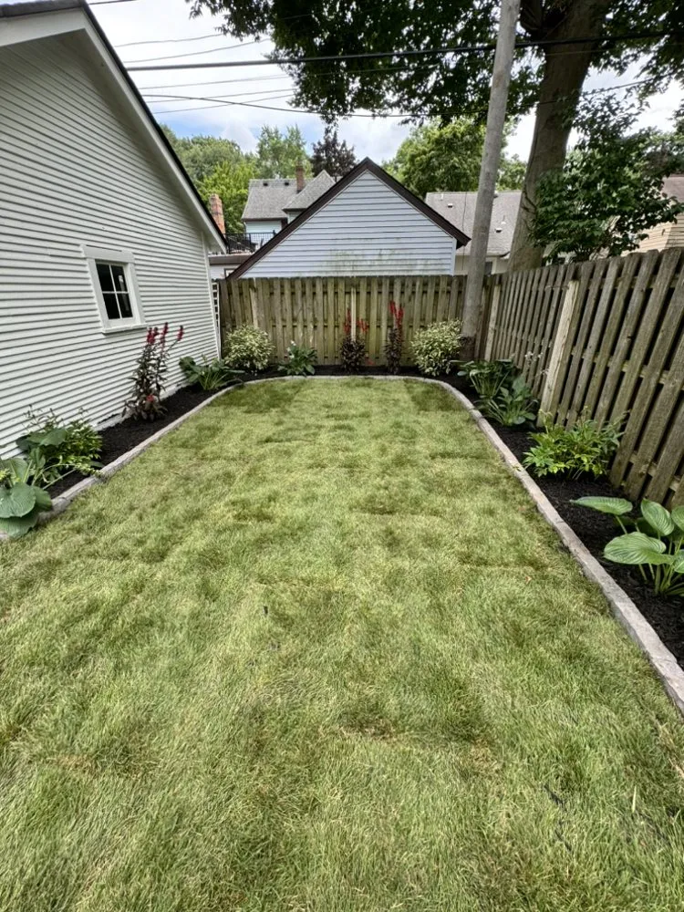 Affordable landscape design for year-round maintenance in Flint, MI by R A Hardscape