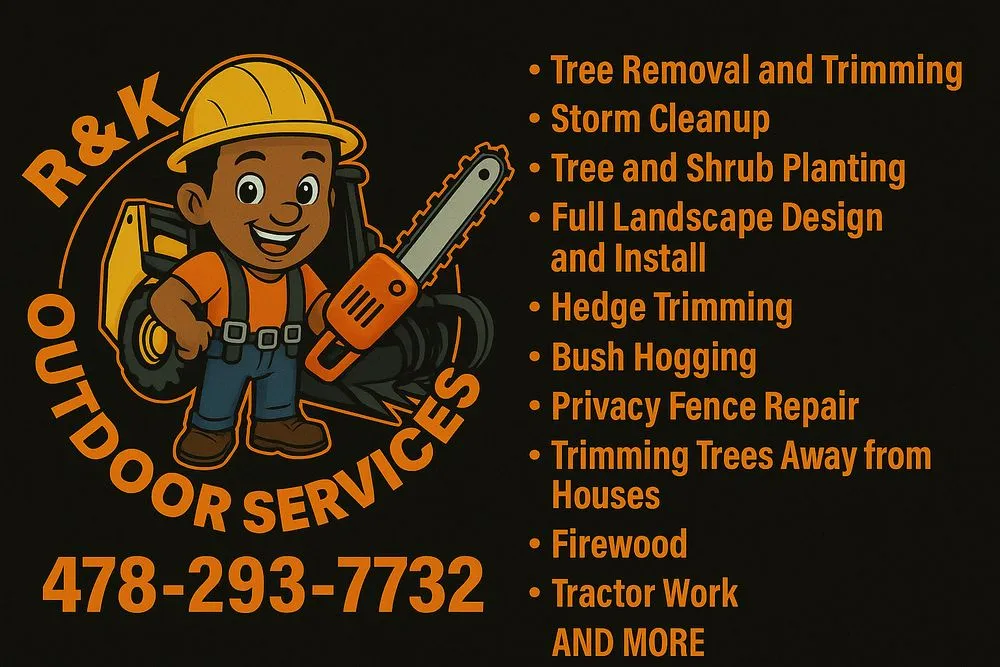 Custom landscape installation for residential properties across Warner Robins, GA - R and K outdoor services