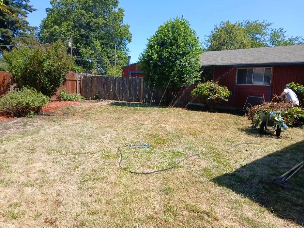 Expert outdoor landscaping for residential properties in Junction City, OR by R and M Landscapes N Designs