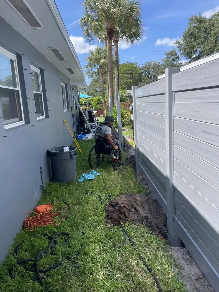 Professional yard cleanup service in St. Petersburg, FL by R and M Lawn & Landscaping