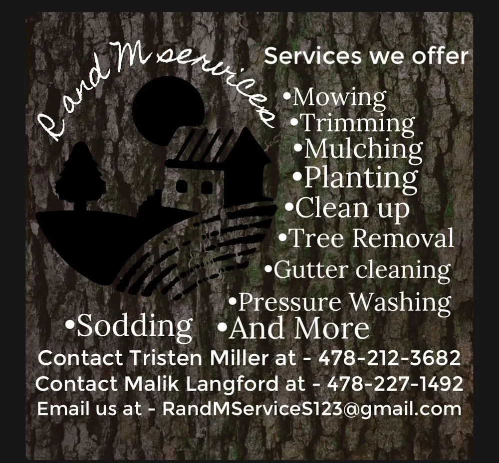 Affordable yard maintenance in Macon, GA - R and M services