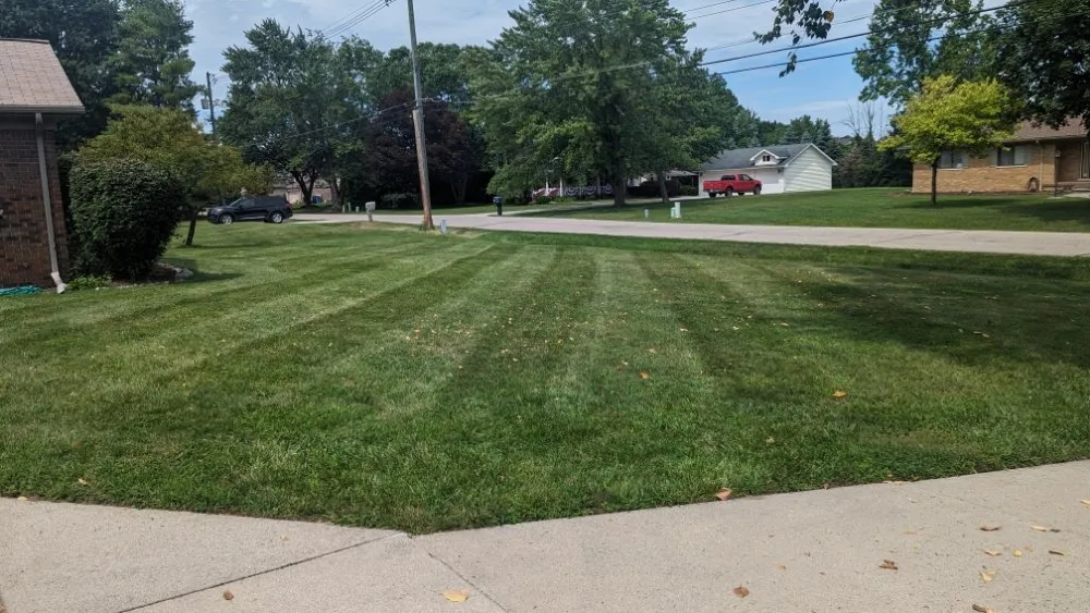 Custom residential landscaping in Livonia, MI by R And O Lawncare