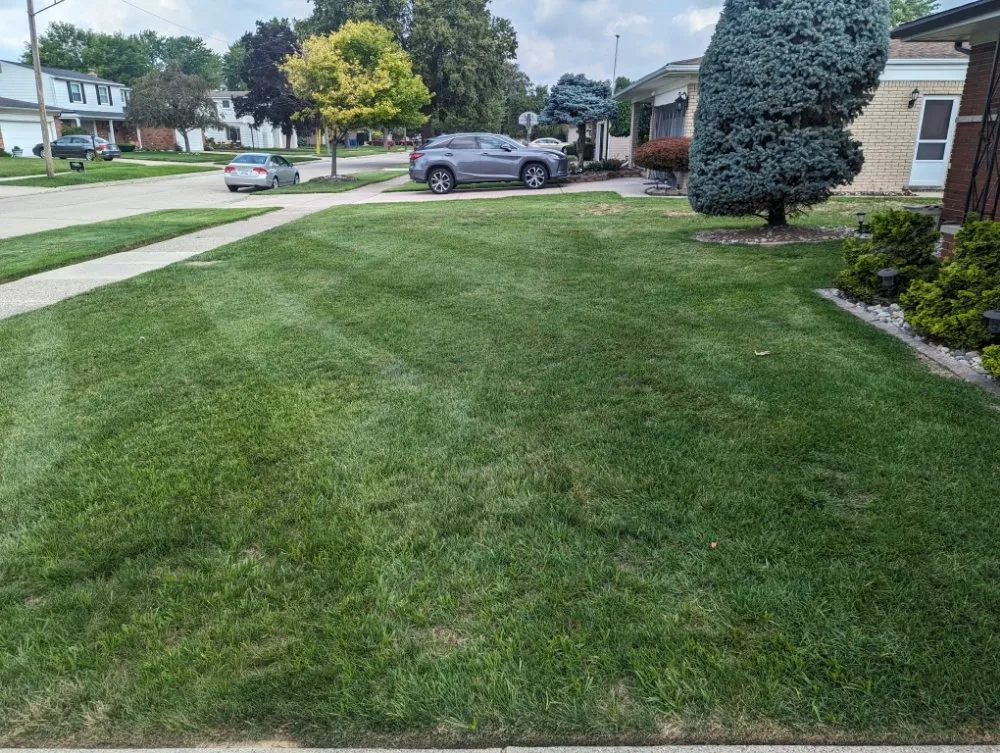 Professional lawn care service with custom design in Livonia, MI by R And O Lawncare