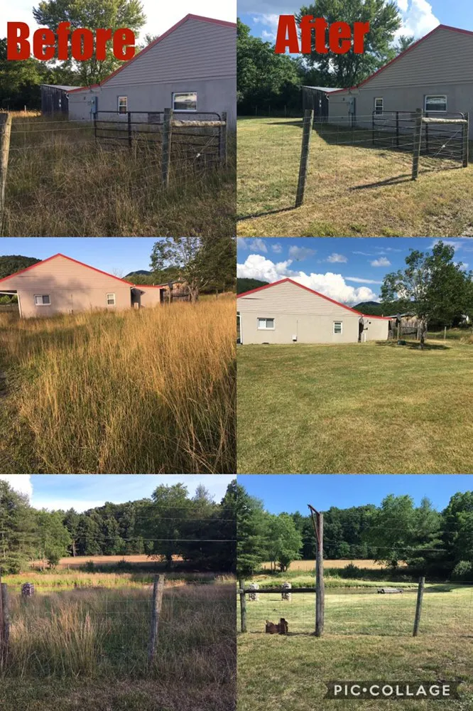 Custom yard maintenance in Dublin, VA by R and R Better Lawncare