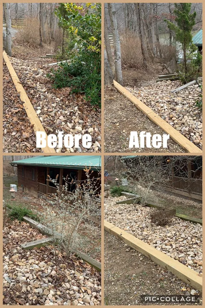 Local landscape installation in Dublin, VA - R and R Better Lawncare
