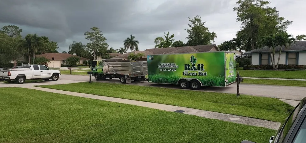 Affordable yard maintenance for outdoor upgrades across Wellington, FL - R and R Kleen Kut Landscaping