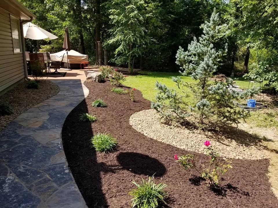 Trusted landscape design for homes in Bentonville, AR by R Blake's Landscaping