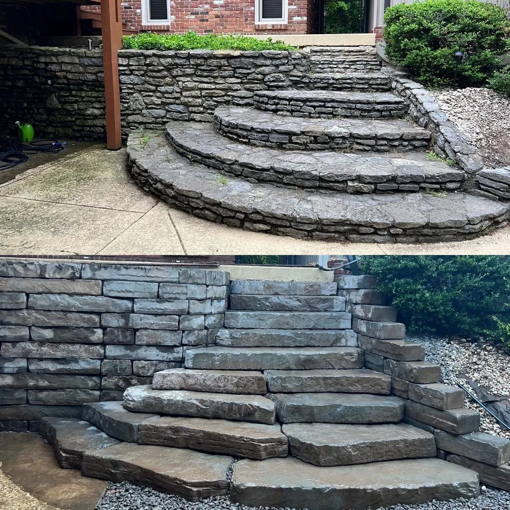 Custom yard cleanup service in Louisville, KY - R C LawnScaping