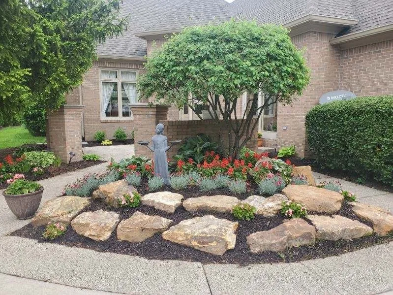 Local garden landscaping in Indianapolis, IN by R D Tisdale landscaping company