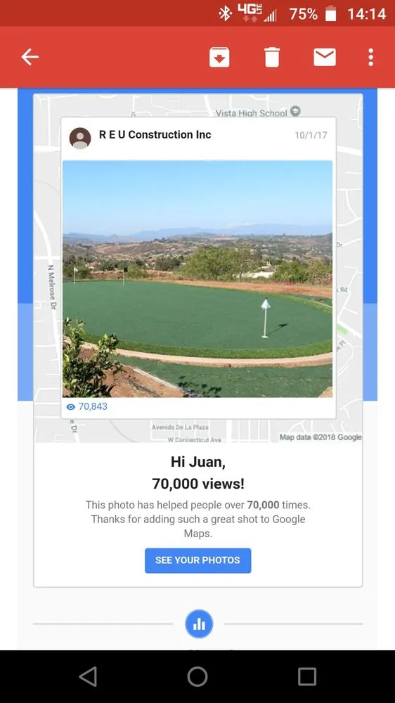 Expert garden landscaping in Vista, CA by R E U Construction