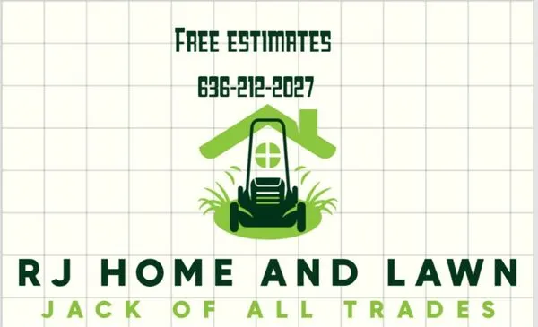 R J Home and Lawn Logo