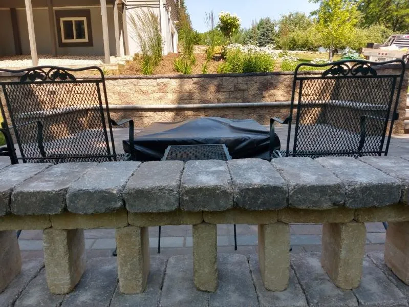 Local landscape installation in Scales Mound, IL - R Landscaping