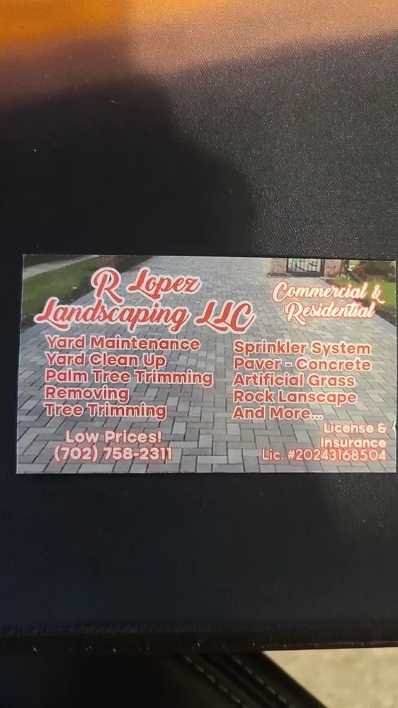 Top-rated landscape design for homes across Enterprise, NV - R Lopez Landscaping