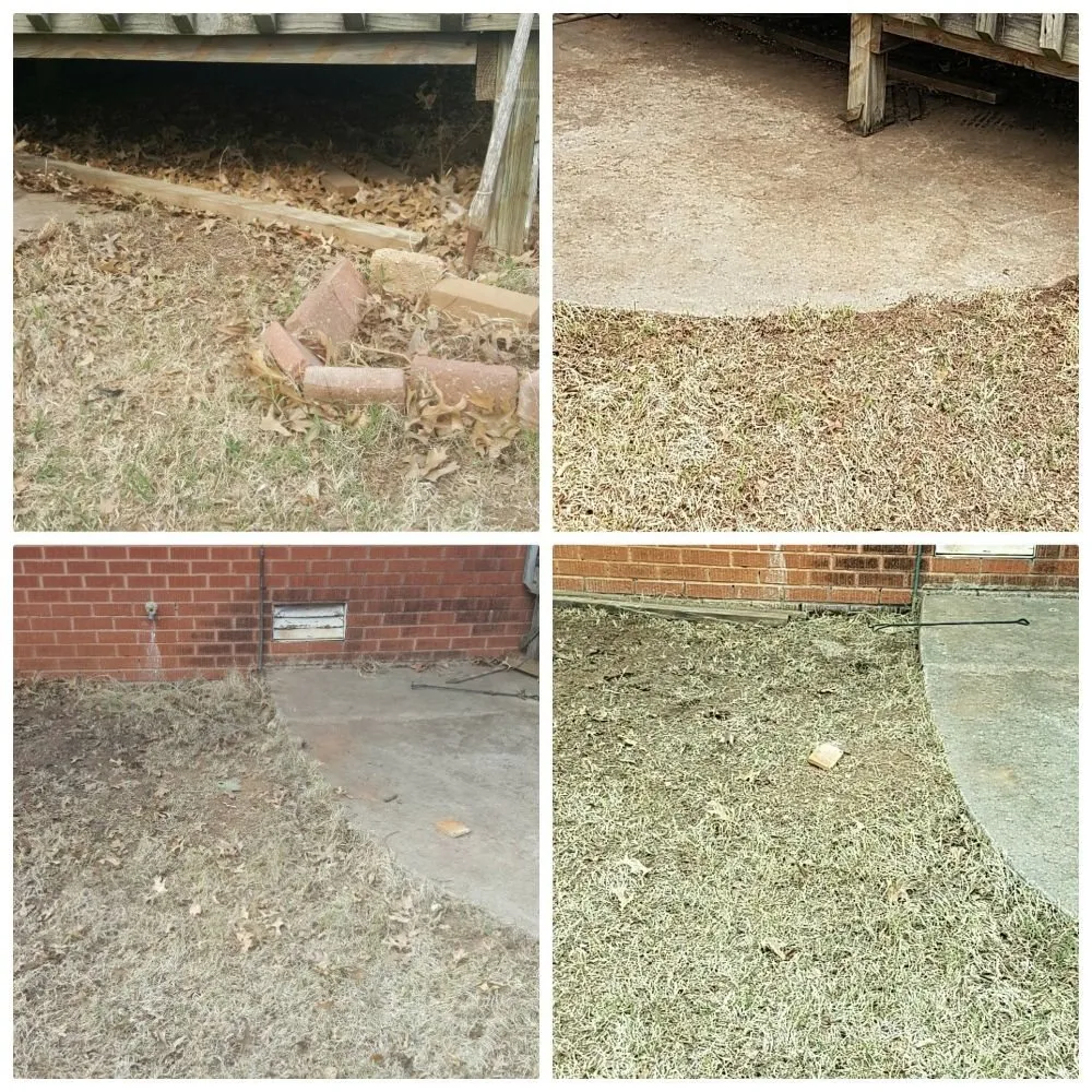 Custom landscape installation for residential properties in Oklahoma City, OK by R-n-S Lawn Care