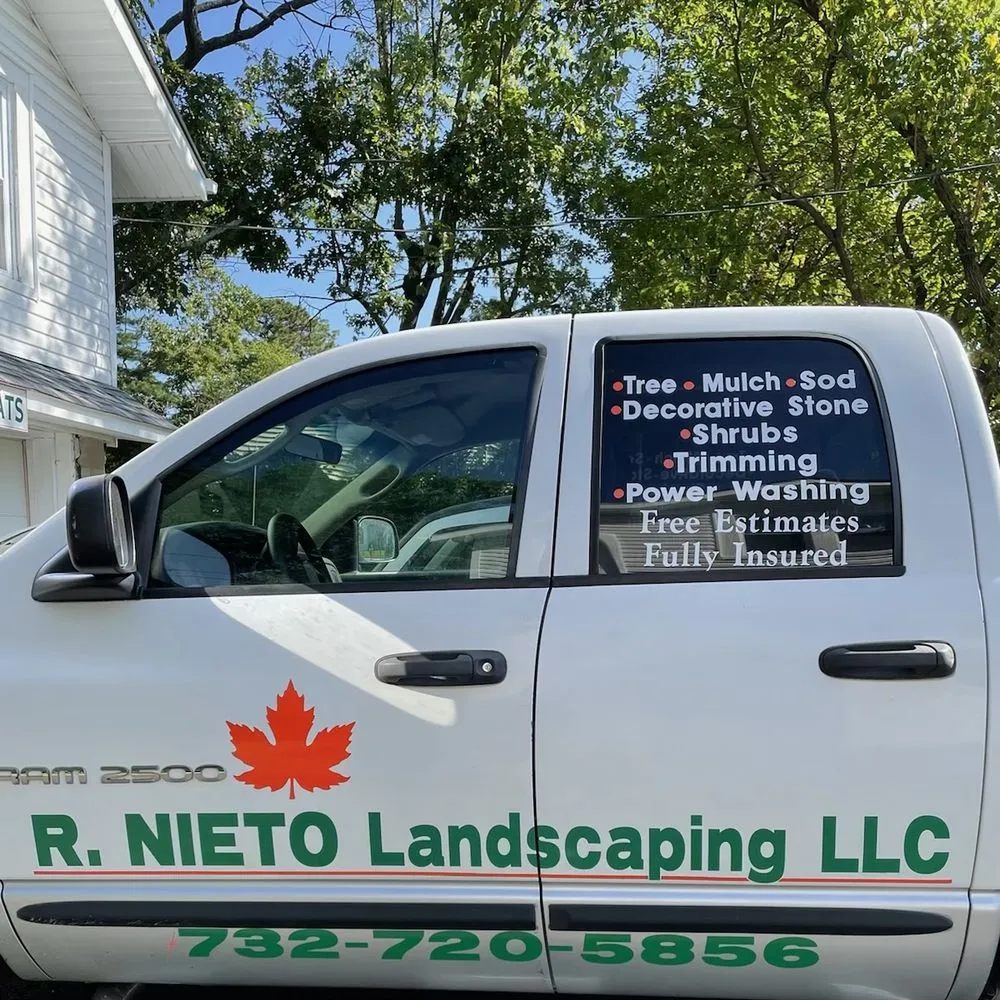 Professional landscape installation in Long Branch, NJ by R Nieto Landscaping